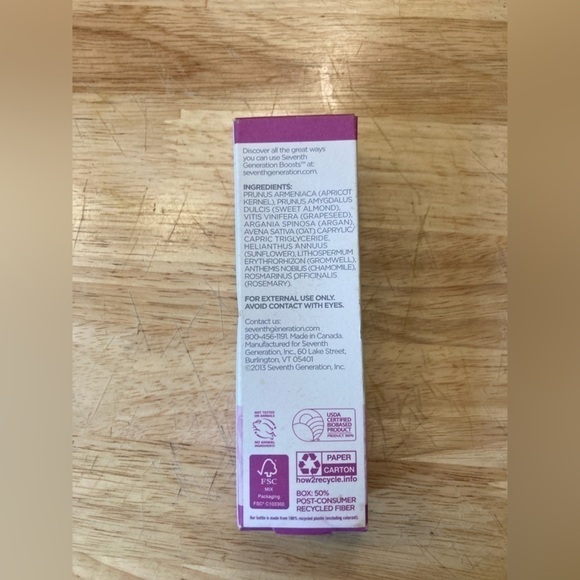 Seventh Generation Soothing skin serum. Price is per box. Brand new in box - Picture 3 of 4